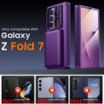 thumbnail image 2 of Funda GooseBox para Samsung Galaxy Z Fold 7 con RFID, color morado, 2 of 9