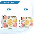thumbnail image 4 of FORMRS 13-13.3 inch Laptop Sleeve Case Soft Carrying Quilted Computer Bag Cover, Candy Lemon Slices, 4 of 7