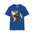 thumbnail image 2 of German Shepherd Robotic Dog Unisex Softstyle T-Shirt, 2 of 10