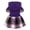 Purple, variant on Dog Dresses for Small Dogs Girl Winter Pet Sweater Dress,Fluffy Puppy Hoodies, Fleece Pet Clothing Christmas,Purple XXS
