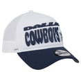 thumbnail image 3 of Preschool New Era White Dallas Cowboys Team Printed A Frame 9FORTY Adjustable Hat, 3 of 5