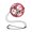 Red, variant on NANMELX Soccer Training Practice Soccer Kick Throw Trainer Soccer Kick Trainer Soccer Net Soccer Bungee Training Juggling Net