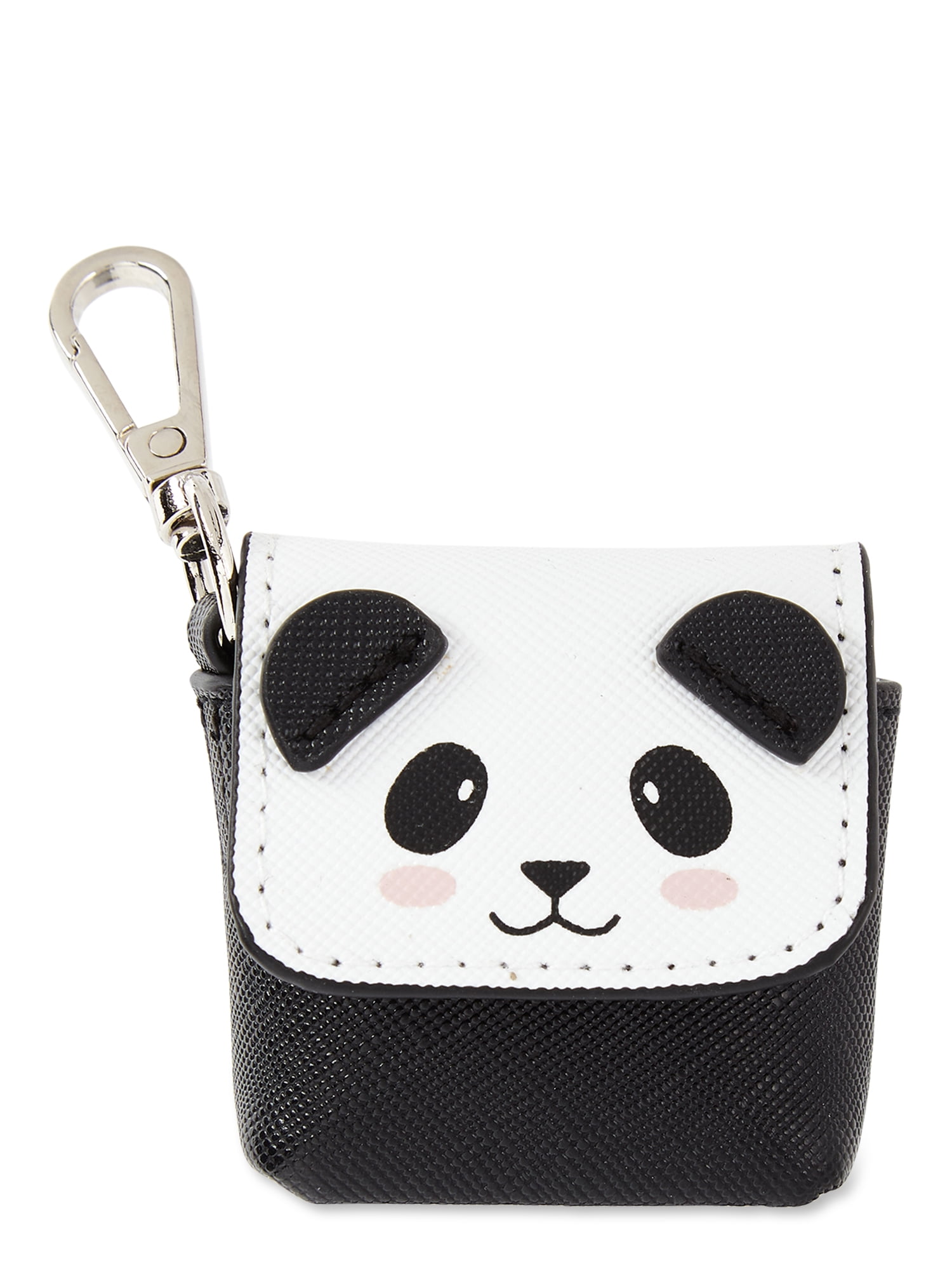 Unisex Small Crossbody Bag Cell Phone Purse Wallet Headphone Bag Funny Panda 