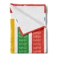 thumbnail image 2 of Educational Soft Flannel Fleece Throw Blanket, Colorful Classroom Multiplication Table Between to 0 Elementary School, Cozy Plush for Indoor and Outdoor Use, 60" x 80", Multicolor, by Ambesonne, 2 of 5