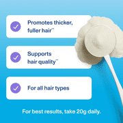 (2 pack) Vital Proteins Hair Complex Powder Vitamin Drink Mix for Women with 10,000mcg Biotin Vitamins, 11.4 oz