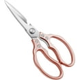 thumbnail image 1 of Multi-Purpose Kitchen Shears Duty Dishwasher Safe Food Stainless Scissors（Rosegold）, 1 of 5