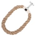thumbnail image 4 of STOBOK Rustic Wall Mounted Towel Holder Hand Towel Rack for Bathroom Kitchen Bedroom Decor Rope Design, 4 of 7