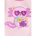 thumbnail image 2 of The Children's Place Girls Short Sleeve Summer Axolotl Snug Fit Cotton PJs, Sizes 4-16, 2 of 3