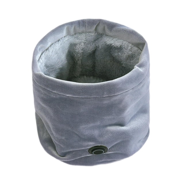segolike Foulard Chauffante 3 Vitesses Réglables Foulards d'Hiver pour Cyclisme Ski Voyage Extérieur Gris