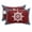 Red Blue, variant on Nautical Sailing Outdoor Pillows for Chaise Lounge Chair Waterproof Lumbar Pillows with Insert&Adjustable Elastic Strap Beach Headrest Pillow Red Navy Blue Coastal Stars Ocean Pool Pillow 11"x16"