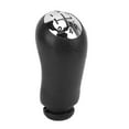 thumbnail image 3 of Accesorio de repuesto para pomo de cambio de marchas de estilo de coche para CLIO III 2005-2009 Plata Negro 5 Marchas, 3 of 14