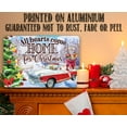 thumbnail image 2 of Metal Sign - All Hearts Come Home For Christmas - Durable Metal Sign - Use Indoor/Outdoor - Makes a Great Christmas Home Decor and Gift (8" x 12"), 2 of 5
