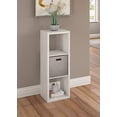 thumbnail image 2 of ClosetMaid 4543 Decorative Open Back 3-Cube Storage Organizer, Bleached Walnut, 2 of 3