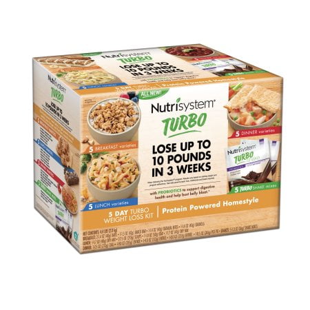Nutrisystem Turbo Value Bundle- 1 Kit, 1 Shake Mix, 1 Bar
