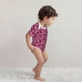 thumbnail image 5 of Rocae Orchids Flowers for Baby Climbing Clothes Soft Baby Romper for Active Infants Comfortable and Breathable Crawling Jumpsuit Unisex Baby Outfit 12 Months, 5 of 8