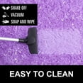 thumbnail image 5 of Softlife Super Soft Shaggy Area Rugs for Living Room Fluffy Carpets for Bedroom Home Decor,5.3'X7.5', Purple, 5 of 7