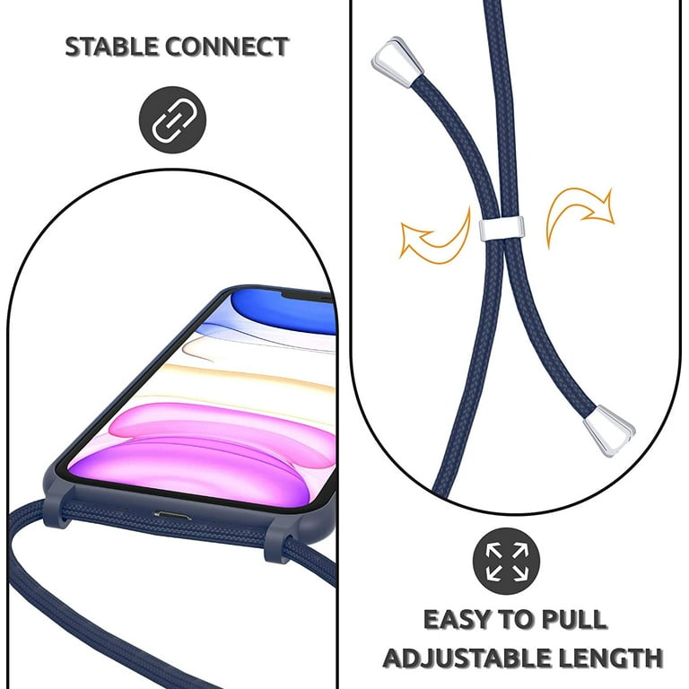 Waterproof Phone Case Necklace Clear Mobile Phone Cover Holder With Neck Cord Lanyard Strap Waterproof Phone Case Necklace Clear Mobile Phone Cover Holder With Neck Cord Lanyard Strap