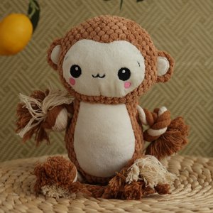 Jinsinto Jouet chien Jouet chiens Jouets chien peluche Jouet de chien squeaker Jouets de chien coffre-fort Chew Jouets pour petit moyen