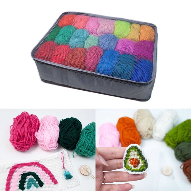 Mulit-Color Soft Chunky Acrylic Crochet Knitwear DIY Yarn Acrylic Thread