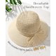 thumbnail image 2 of Beach Hats for Women Summer Straw Sun Hat Wide Brim Crochet Hats, 2 of 5