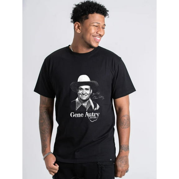 Gene Autry 1907-1998 Thank You For The Memories T-Shirt - Music Legend Tee, for men & women, up to size 5XL.