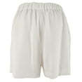 thumbnail image 2 of Women's Plus Size Rumple Twill Mide Rise Pocketed Short-NI-16W, 2 of 3
