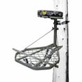 thumbnail image 2 of HAWK Helium Pro Hang-On Stable Noise-Free Lightweight Aluminum Big Game Bow Hunting Tree Stand with 24" x 30" Platform & 16" x 10" Pressure Relieving Memory Foam Seat, 2 of 2