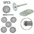 thumbnail image 4 of MYG 5pc DIAMOND Tipped Vented MINI 22mm CUTTING DICS SET Rotary Drill Tool, 4 of 4