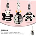 thumbnail image 5 of 1Pc Tier Wind Chimes Early Education Nursery Hanging Doll Crib Mobile For Stroller Carriage Plush 30X15X6cm, 5 of 5