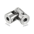 thumbnail image 3 of Uxcell 3.17mm to 3.17mm Rotatable Universal Joint Shaft Coupling L23 x D9 with Wrench Steel 3 Pack, 3 of 7
