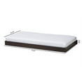 thumbnail image 6 of Baxton Studio Payton Modern and Contemporary Dark Brown-Finished Twin Trundle *Includes Trundle Only*, 6 of 6