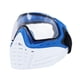 thumbnail image 3 of Máscara de esgrima Equipo de protección facial Correa ajustable profesional universal Azul Blanco, 3 of 9