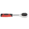 thumbnail image 3 of Llave De Trinquete, Llave De Trinquete Roja De 24 Dientes Cromado Pulido Llave De Trinquete De 1/4 De Pulgada Para Trabajador De Mantenimiento Para Fábrica Para Taller Para El, 3 of 7