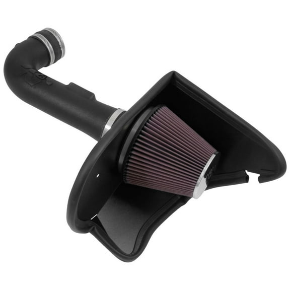 K&N Cold Air Intake Kit: High Performance, Guaranteed to Increase Horsepower: 2016-2019 Chevy Camaro, 3.6L V6,63-3094