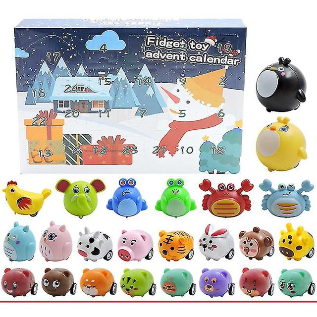 Christmas Advent Calendar Gift Fidget Toys Stress Relief Fidget Toy Blind Box Kids