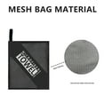 thumbnail image 4 of CxhicLuv Beach Towel Storage Bag, Outdoor Mesh Bag for Wet & Dry Items, Breathable Polyester Storage for Beach Towels & Sports Gear, Zippered Tote for Poolside & Travel Convenience, 4 of 6
