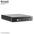 thumbnail image 2 of HP EliteDesk 600 G1 Mini PC de Bureau, Intel Core I3-4160T 3.1Ghz, 8G DDR3, 256 Go SSD, DP, VGA, Support 4K, WiFi, Clavier & Souris, Windows 10 Pro 64 Bits-Multi-Langue(EN/ES/FR)-Reconditionné, 2 of 7