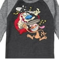 thumbnail image 3 of Ren & Stimpy - Toddler And Youth Raglan Graphic T-Shirt, 3 of 6