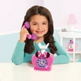 thumbnail image 3 of Disney Junior Minnie Mouse Ring Me Rotary Phone with Lights and Sounds, Pretend Play Phone for Kids, 3 of 9