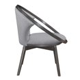 thumbnail image 4 of OakvillePark Helena Tub Chair, Gray and Charcoal, 4 of 6