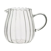 Under $5 Aonity 1 Cupelegant Shaped Glass Creamer Coffee Milk Creamer Pitcher/Serving Pitcher/ Pitcher/Milk Creamer Jug for Kitchen