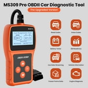 OBD2 Scanner Vehicle Code Reader Check Engine Fault Code Automotive OBD Car Diagnostic Tool Battery Tester for All OBD II Protocol Cars since 1996