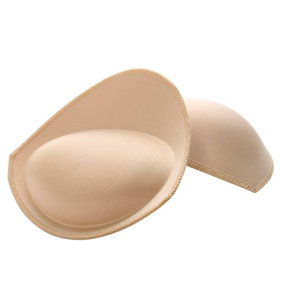 RELLECIGA Women's Nude Push Up Bra Inserts Breast Enhancer Cups