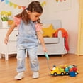thumbnail image 6 of Battat Spinning Bus Toy with 9 Color-Coded Figurines, Toddler and Preschool Bus Play Vehicles Toys, 6 of 8