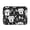 Black White Dog Face, variant on JIALIOU Laptop Sleeve Case with Zipper 13-13.3/15-16 Inch Compatible with MacBook HP Lenovo Dell ASUS Acer, Lovely Cartoon Stars