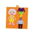thumbnail image 4 of figatia Baby Activities Books Basic Skill Early Development Soft Fabric for Kids Holiday Grandmother, 4 of 7
