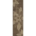 thumbnail image 3 of Momeni Rugs Delhi Collection 100% Wool Hand Carved & Hand Tufted Contemporary Area Rug, 8 x 10, Mocha, 3 of 3