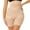 1- Beige, variant on MANIFIQUE Tummy Control Body Shaper Shorts - High Waist Thigh Slimmer Panties Shapewear