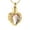 Champagne, variant on Love Heart Wrapped in Wings Urn Pendant Memorial Cremation Jewelry for Ashes Keepsake Memory Necklace