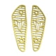 thumbnail image 2 of 2 piezas de protección de cubierta de entrada de aire de motocicleta para Oro Sharpla Cubiertas de admisión de aire, 2 of 8